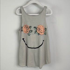 Wildfox Kids NWT Happy Roses Cassidy Tank Size 10